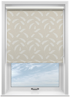 Innocence (Blackout), Natural - Twist&Fit Roller Blind